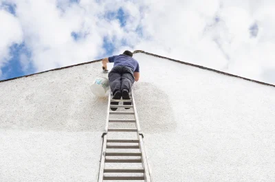 Peinture extérieure à Saint-Hervé — façades et ravalement